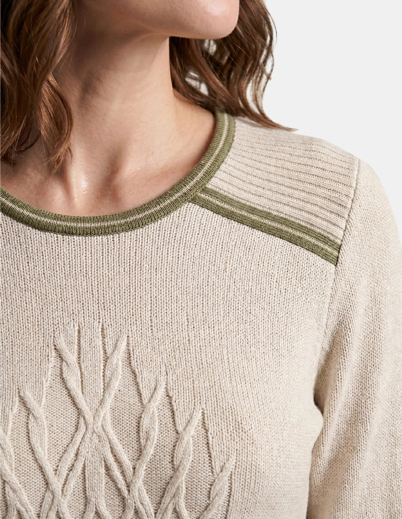 Blusa cuello redondo Marenna